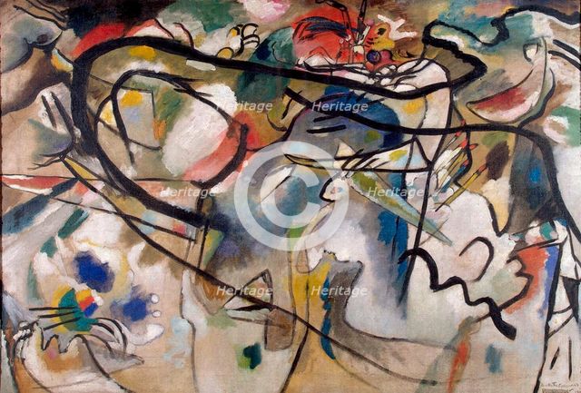 Sketch for Composition V', 1911.