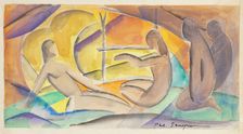 Sketch for Fresco. Creator: Philip Ayer Sawyer