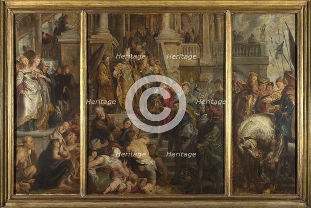 Sketch for High Altarpiece, St Bavo, Ghent, 1612. Artist: Rubens, Pieter Paul (1577-1640)
