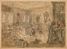 Sketch for Industry and Idleness - Plate VIII, 1747. Artist: William Hogarth