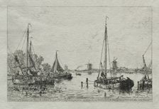 Sketch from Nature, 1877. Creator: Maxime Lalanne (French, 1827-1886)