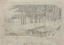 Sketch from Nature, 1879. Creator: Otto H. Bacher (American, 1856-1909)