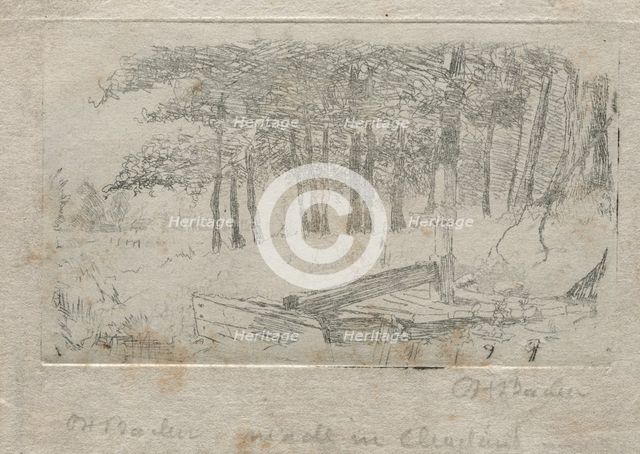 Sketch from Nature, 1879. Creator: Otto H. Bacher (American, 1856-1909).