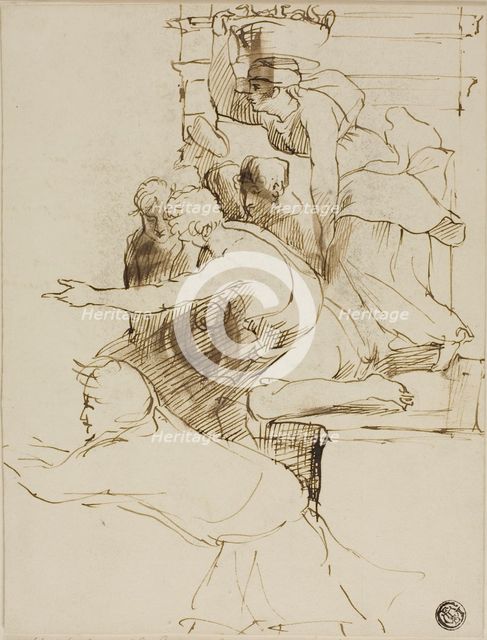 Sketch from the Escurial, n.d. Creator: David Wilkie.