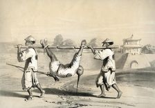 Sketch from the wall on the morning after the grand attack China, c1860. Creator: M & N Hanhart