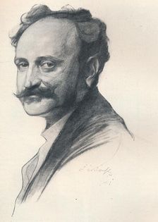 Sketch Portrait of Dr Jules De Wlassics, Hungarian Minister of Education c1901 (1901-1902). Artists: Fulop Laszlo, Philip A de Laszlo