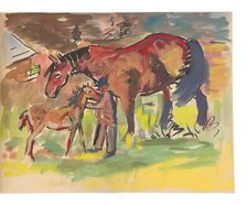 Sketchbook (20 Sheets), 1930-1935. Creator: Arnold Peter Weisz-Kubincan