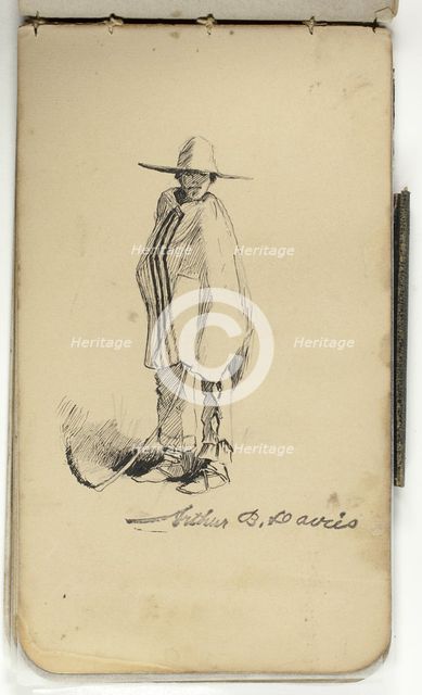 Sketchbook II, 1881. Creator: Arthur Davies.