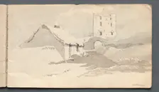 Sketchbook: Norham, 1814. Creator: Samuel Prout (British, 1783-1852)