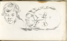 Sketchbook No. 2 (L'Estaque), 1875–86. Creator: Paul Cezanne