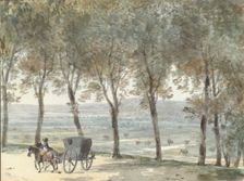 Sketchbook of a Journey to the Château d'Eu, 1811. Creator: Pierre Francois Leonard Fontaine