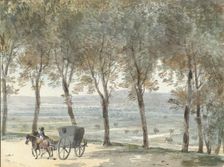 Sketchbook of a Journey to the Château d'Eu, 1811. Creator: Pierre Francois Leonard Fontaine