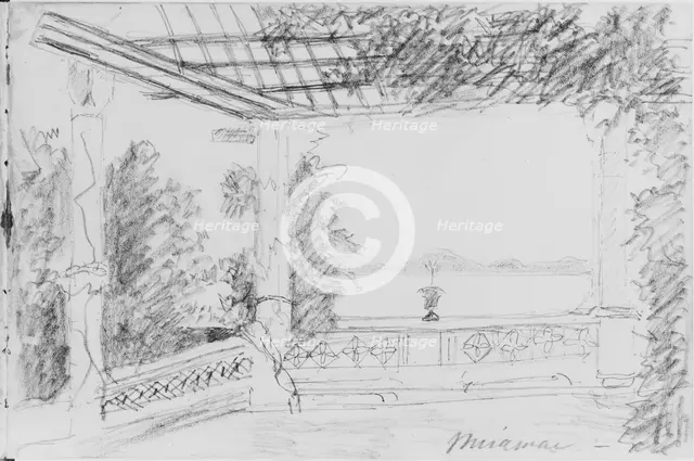 Sketchbook of Greek, Italian Islands, and Near East Subjects, 1904. Creator: Mary Newbold Sargent.