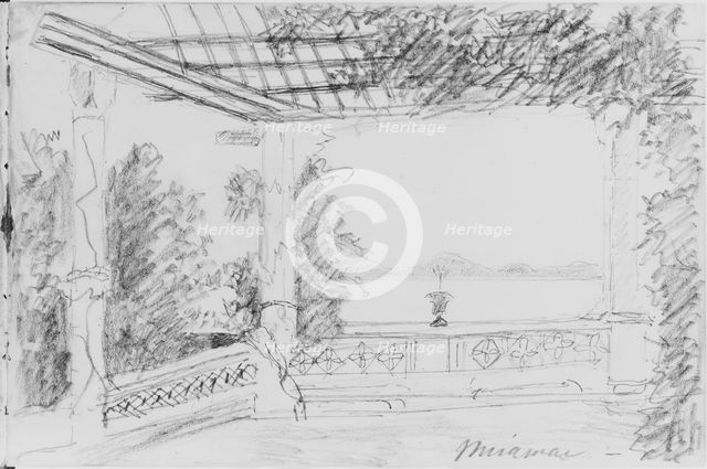Sketchbook of Greek, Italian Islands, and Near East Subjects, 1904. Creator: Mary Newbold Sargent.