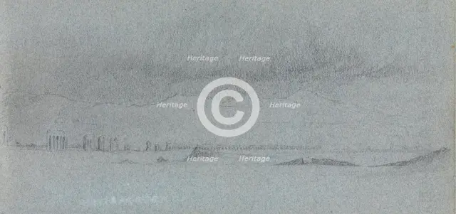 Sketchbook of Italian Landscape Subjects, 1869. Creator: Jervis McEntee.