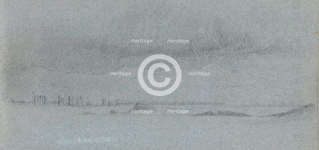 Sketchbook of Italian Landscape Subjects, 1869. Creator: Jervis McEntee.