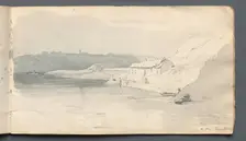 Sketchbook: On the ?, 1814. Creator: Samuel Prout (British, 1783-1852)