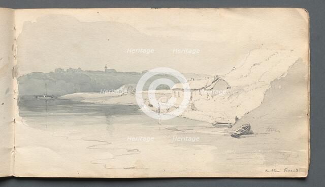 Sketchbook: On the ?, 1814. Creator: Samuel Prout (British, 1783-1852).