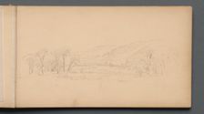 Sketchbook, page 06: "Gorham" (Maine), 1859. Creator: Sanford Robinson Gifford (American, 1823-1880)