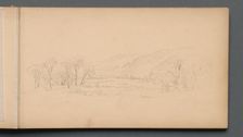 Sketchbook, page 06: "Gorham" (Maine), 1859. Creator: Sanford Robinson Gifford (American, 1823-1880)