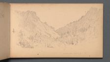 Sketchbook, page 18: "Dixville Notch, Sept. 4, 89" , 1859. Creator: Sanford Robinson Gifford (American, 1823-1880)