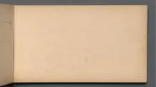 Sketchbook, page 10: Carter Mountian (?), 1859. Creator: Sanford Robinson Gifford (American, 1823-1880)