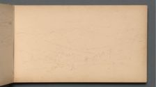 Sketchbook, page 10: Carter Mountian (?), 1859. Creator: Sanford Robinson Gifford (American, 1823-1880)