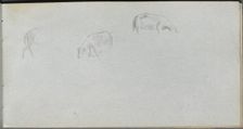 Sketchbook, page 20: Animal Study. Creator: Ernest Meissonier (French, 1815-1891)
