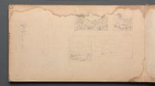 Sketchbook, page 39: Maine Landscape Vignittes, 1859. Creator: Sanford Robinson Gifford (American, 1823-1880)