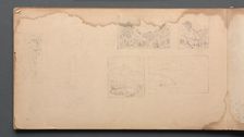 Sketchbook, page 39: Maine Landscape Vignittes, 1859. Creator: Sanford Robinson Gifford (American, 1823-1880)