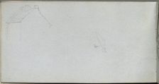 Sketchbook, page 54: Architecture Study. Creator: Ernest Meissonier (French, 1815-1891)
