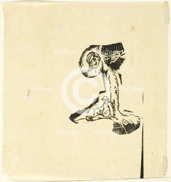 Sketches, after 1863. Creator: Jean Francois Millet.