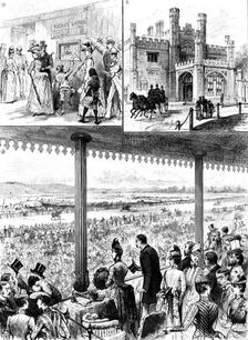 Sketches at Melbourne, Australia, by our Special Artist, Mr. Melton Prior, 1890. Creator: Unknown