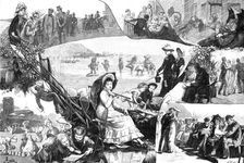 Sketches at Scarborough, 1881. Creator: W. I. Mosses