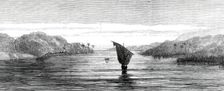 Sketches by Lieutenant Cameron in Central Africa...Lukuga Outlet of Lake Tanganyika...1876. Creator: Unknown