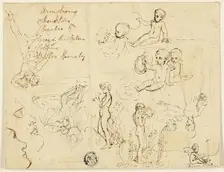 Sketches for Samuel Rogers Poetry, n.d. Creator: Thomas Stothard