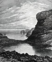 Sketches from H.M.S. Challenger, by Mr. J. J. Wild: Christmas Harbour, Kerguelen Island, 1876. Creator: Unknown