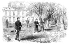 Sketches from Ireland: a Meath country gentleman walking in his park, 1870. Creator: Unknown