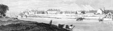 Sketches from Ireland: barracks and ancient castle of Athlone, 1870. Creator: Unknown
