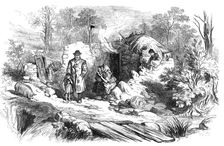 Sketches from Ireland: cabin on the estate of Lord Castlemaine, in Kilkenny West, 1870. Creator: Unknown