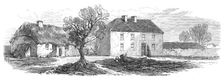 Sketches from Ireland: cabin and farmhouse of Crawford, at Killallon, 1870. Creator: Unknown