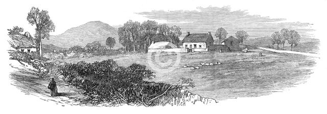 Sketches from Ireland: Reilly's farmhouse at Fartha, 1870. Creator: Unknown.