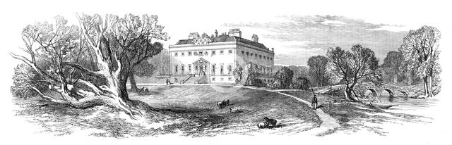 Sketches from Ireland: Sligo House, Westport, Mayo, 1870. Creator: Unknown.