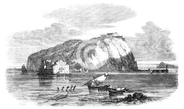Sketches from Naples - the Island of Nisida, 1857. Creator: Unknown.