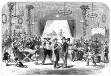 Sketches from New York: a Garten Wirthschaft, 1864. Creator: Mason Jackson