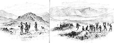 Sketches from Swaziland: "Execution Koppie" and the King’s Fields, 1890. Creator: Unknown