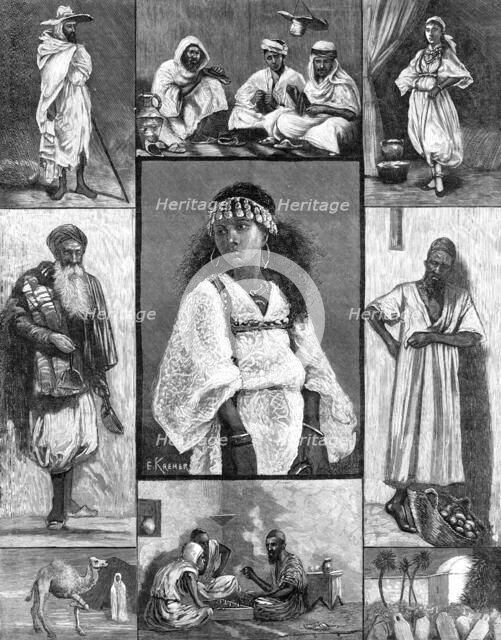 Sketches in Algeria, 1881. Creator: Unknown.