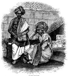 Sketches in India - Brahmin Students, 1858. Creator: Unknown