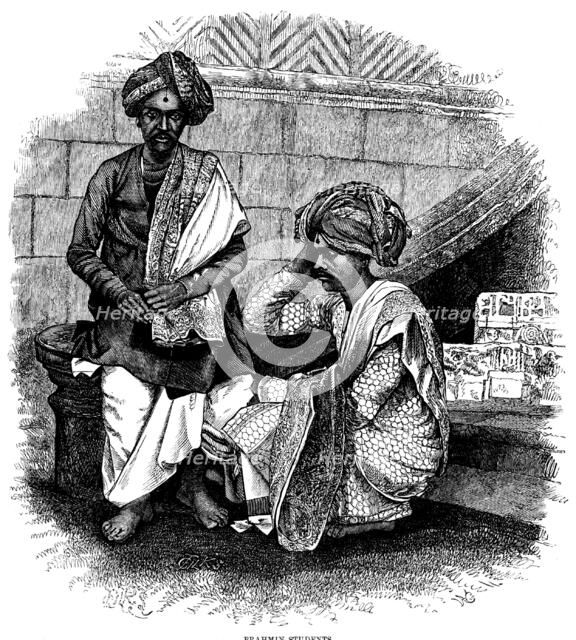 Sketches in India - Brahmin Students, 1858. Creator: Unknown.