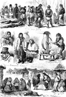 Sketches In Ireland: at Galway, 1880. Creator: Unknown